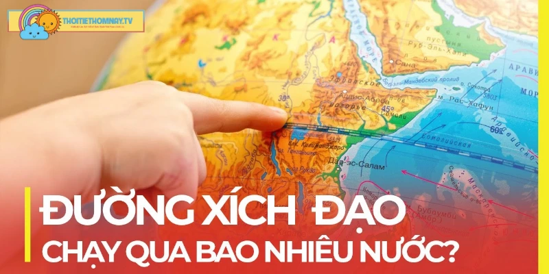 Danh sách quốc gia có đường xích đạo đi qua