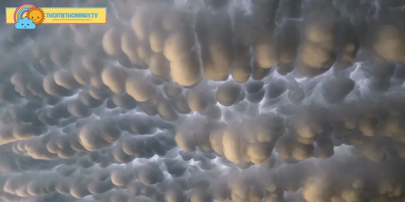 Cơ chế hình thành mây mammatus do sự mất ổn định nhiệt