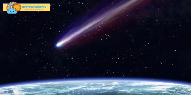 Comets và hiện tượng khí quyển tương tác qua tác động khí hậu