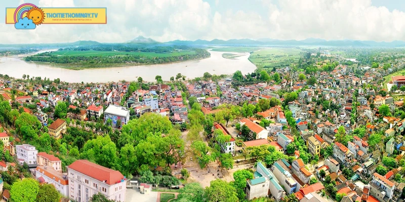 Đặc điểm địa hình Phú Thọ