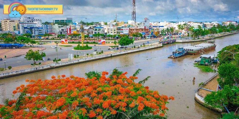 Hậu Giang có khí hậu ấm áp điển hình vùng Tây Nam Bộ