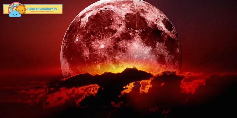 Trăng máu hiếm gặp do điều kiện hình thành khắt khe