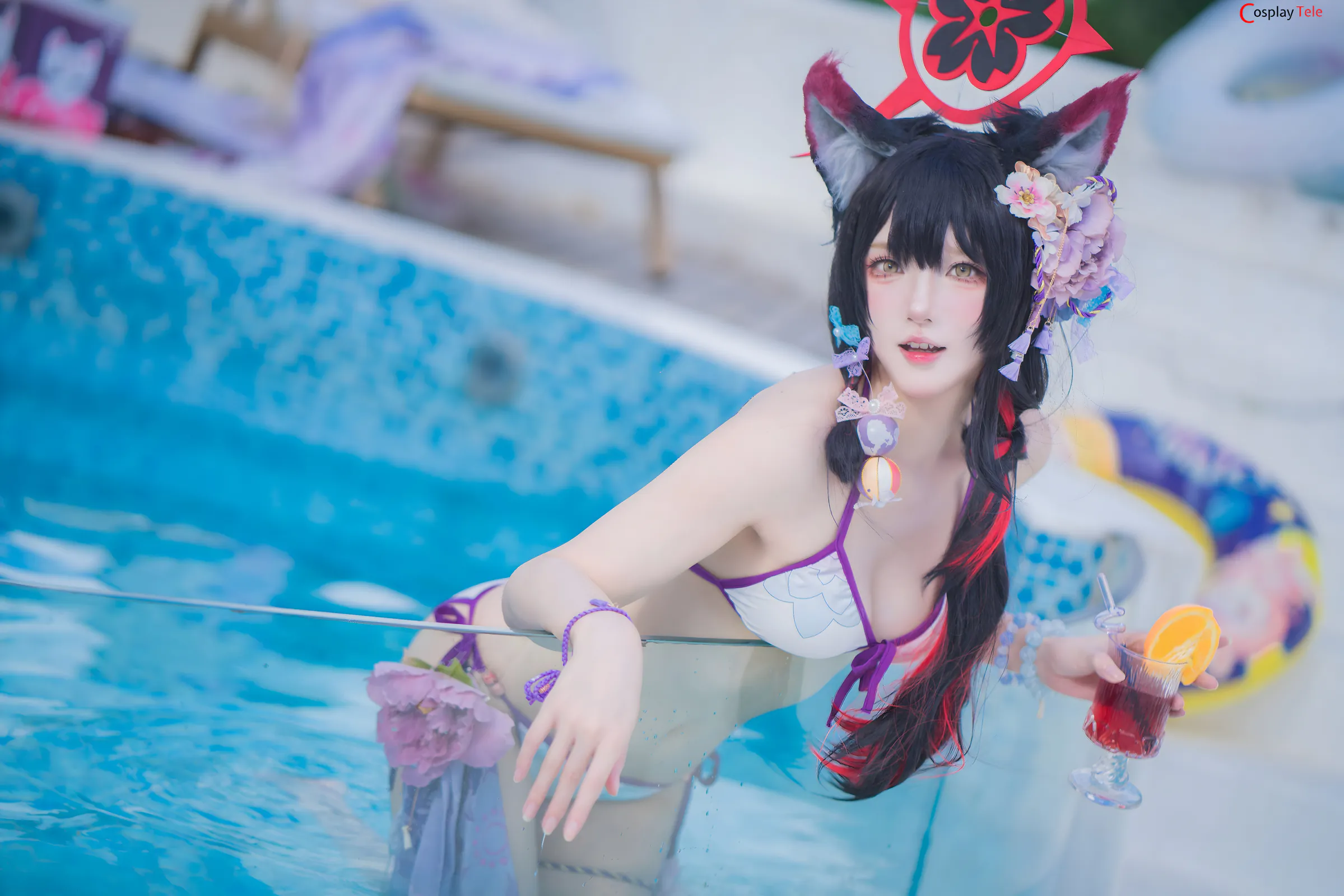 Abaoyeshitunia1 cosplay Kosaka Wakamo Swimsuit 25