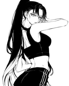 119+ Ảnh Anime Nữ Trắng Đen Nghệ Thuật Đốn Tim Mọi Ánh Nhìn