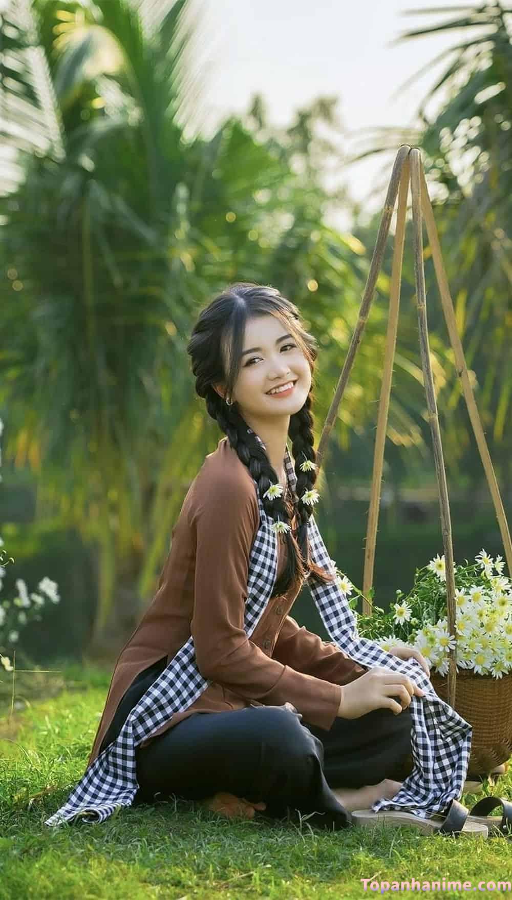 ảnh gái quê 10