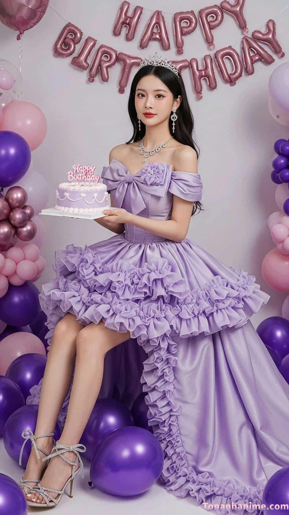 ảnh gái xinh chúc mừng sinh nhật 5