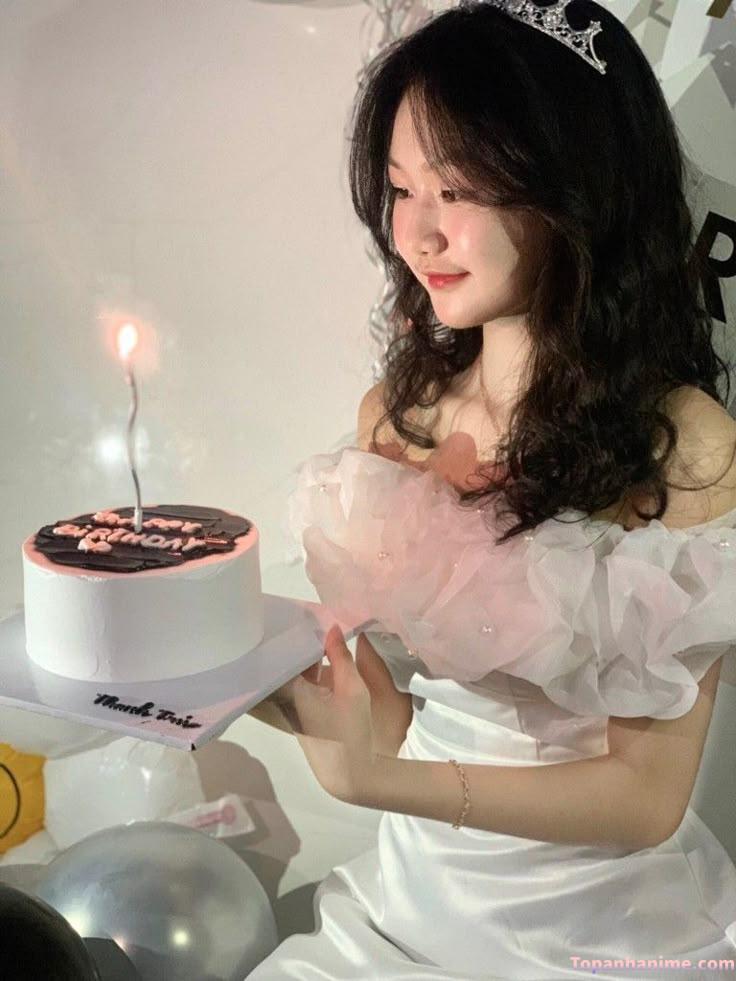 ảnh gái xinh chúc mừng sinh nhật 7