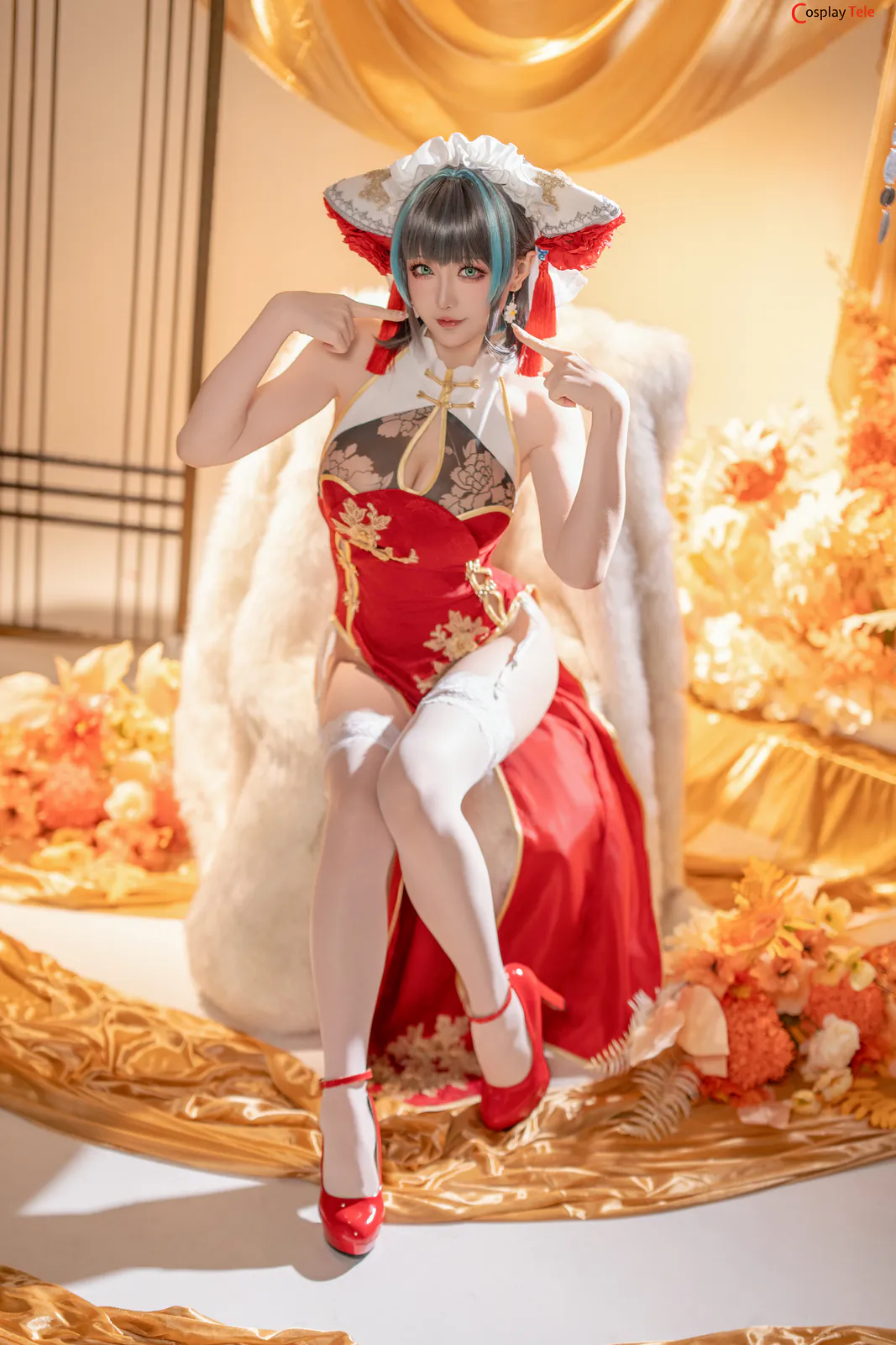 Hoshilily cosplay Cheshire 49