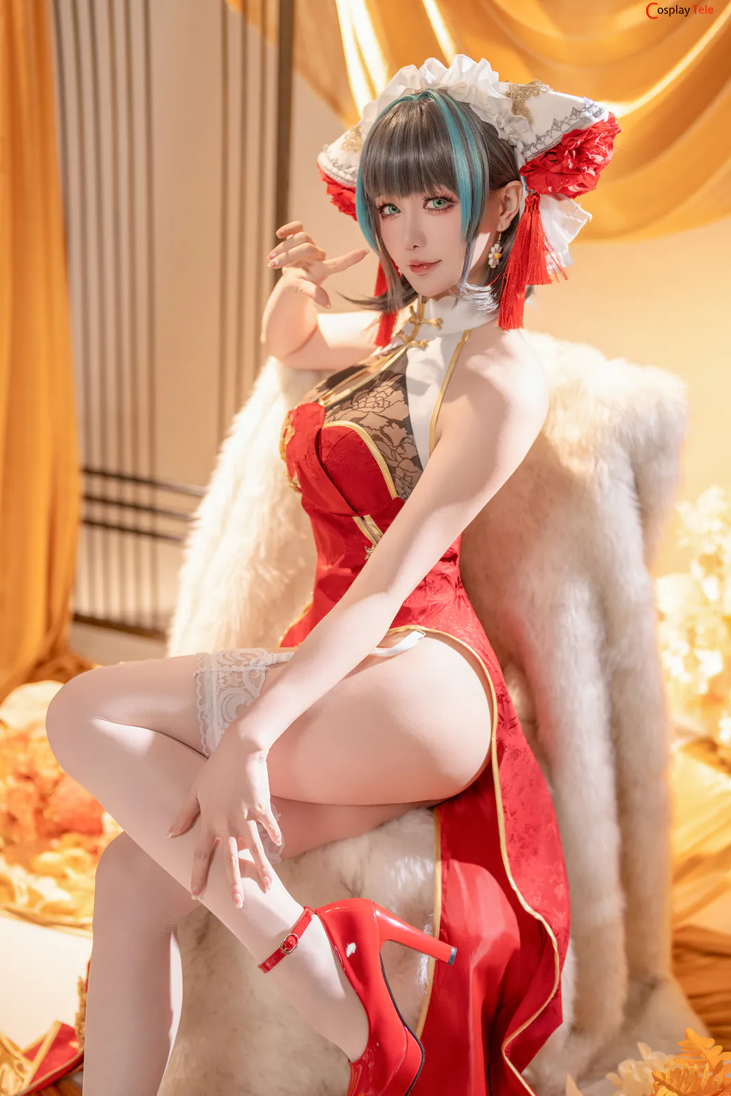 Hoshilily cosplay Cheshire 4