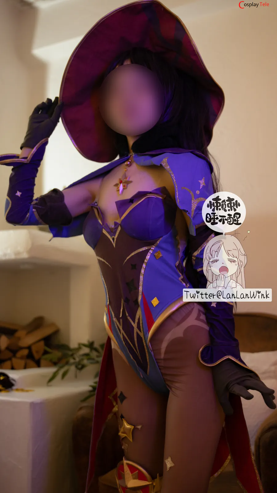 LanLanWink cosplay Mona 6
