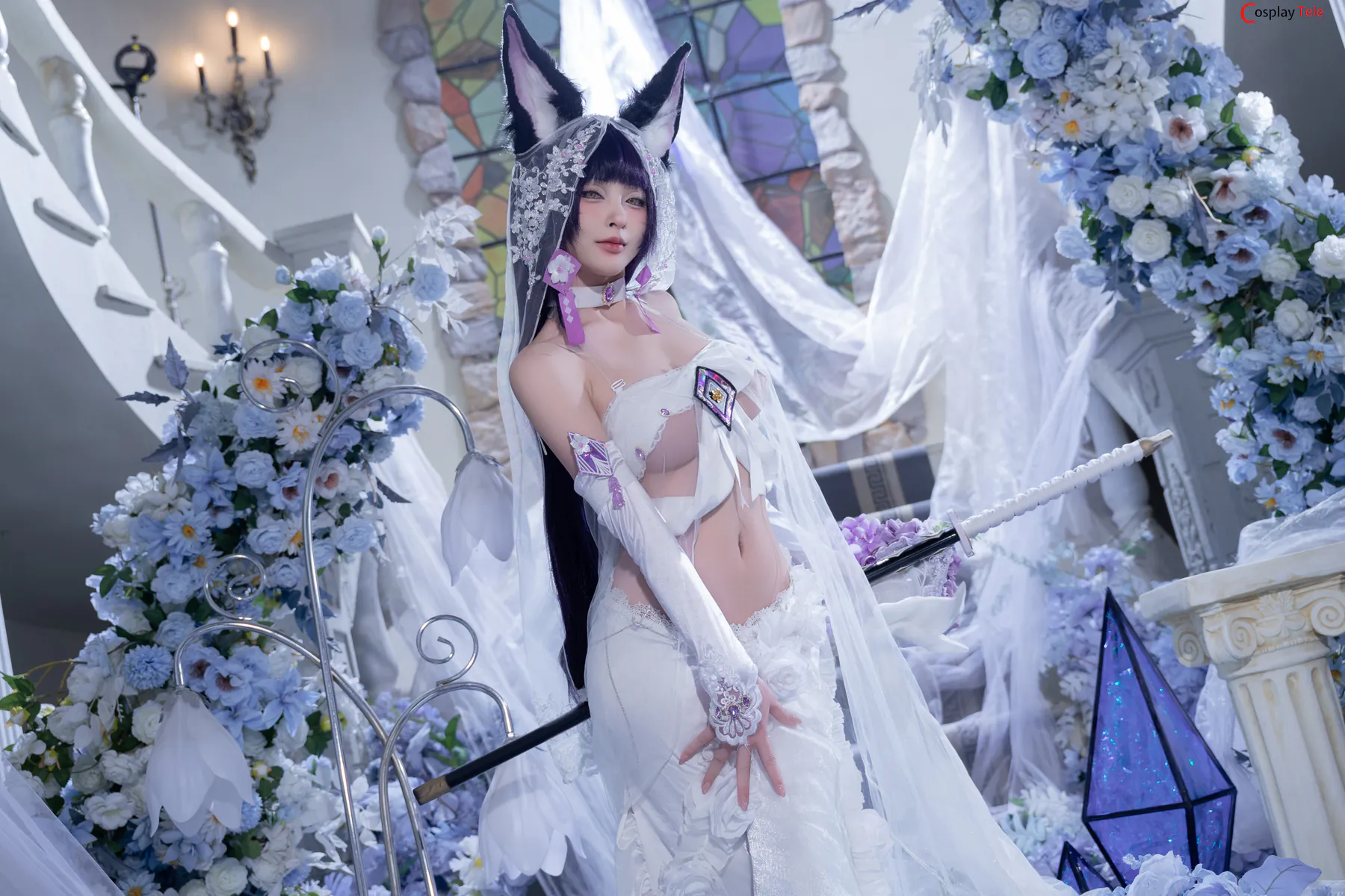 Qsyn0101 cosplay Musashi Wisteria 5