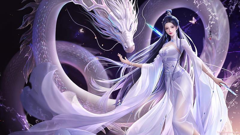 Mẫu ảnh rồng anime 31