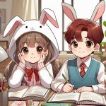 93+ Ảnh Học Sinh Chibi Cực Đẹp Làm Tan Chảy Trái Tim Bạn