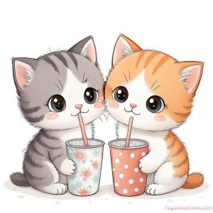 189+ Ảnh Mèo Chibi Đáng Yêu – Tuyển Tập Hình Nền Cute Nhất