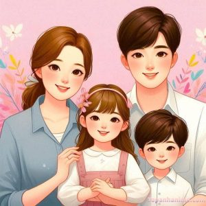 99+ Ảnh Gia Đình Chibi Đáng Yêu: Lưu Giữ Khoảnh Khắc Hạnh Phúc Vô Giá