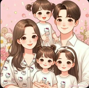 159+ Ảnh Gia Đình Anime Ấm Áp: Nơi Tình Yêu Hiện Hữu Qua Từng Nét Vẽ