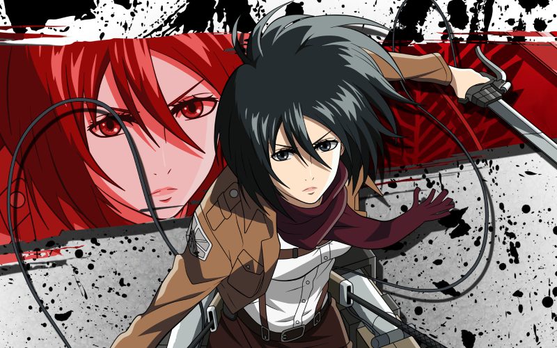 ảnh Mikasa ngầu 13