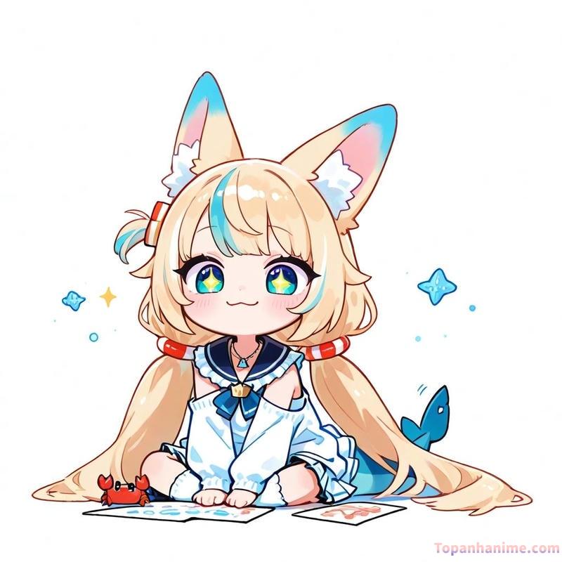 ảnh anime chibi 8