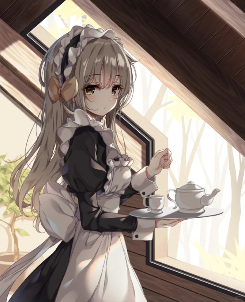 ảnh anime hầu gái 10