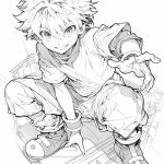 119+ Ảnh Anime Nam Trắng Đen Cực Chất Làm Nức Lòng Fan