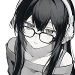 159+ Tuyển chọn Ảnh Anime Nữ Đen Trắng Đẹp Mê Hoặc Choáng Ngợp