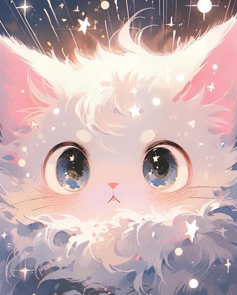 ảnh mèo anime 13