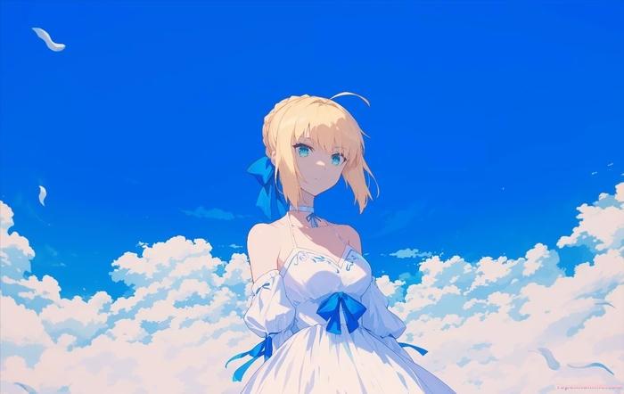 Mẫu ảnh Artoria Pendragon 20