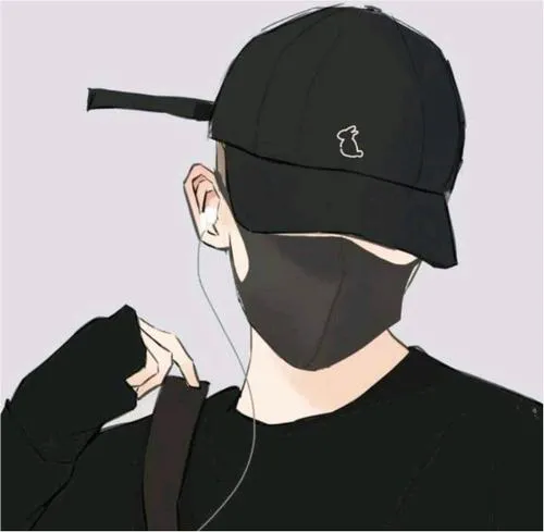 Avatar Nam Đen Trắng 40