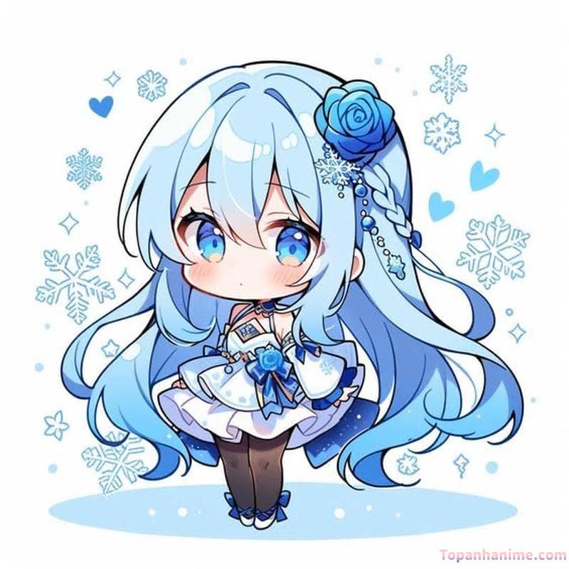 hình chibi cô gái 3