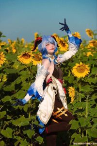 119+ Ảnh Cosplay Ganyu Đẹp Lung Linh Đốn Tim Fan Genshin Impact