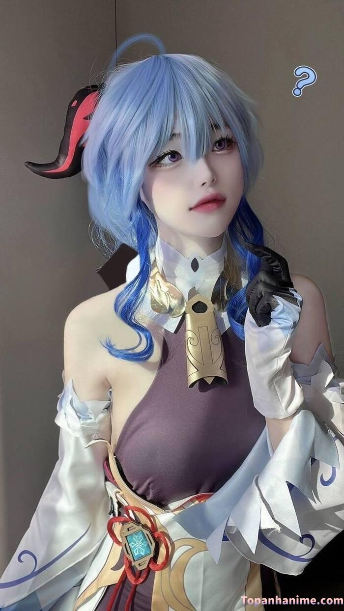 ảnh cosplay Ganyu 4