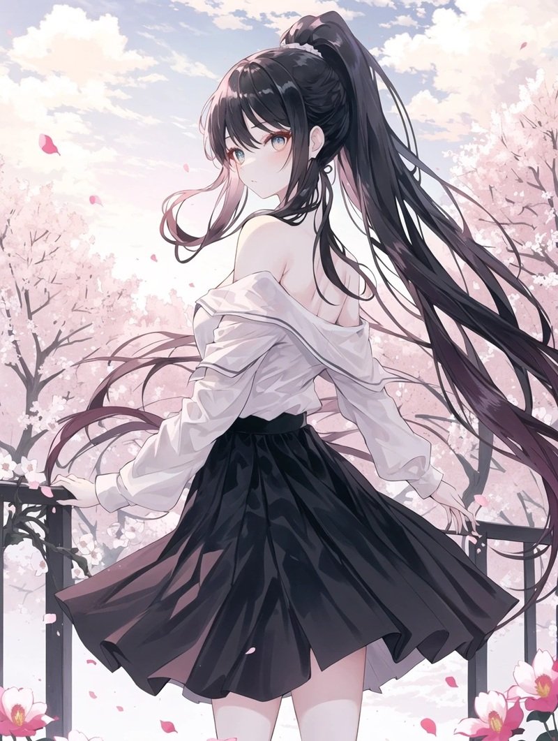 Ảnh gái anime thần thái ngọt ngào 19