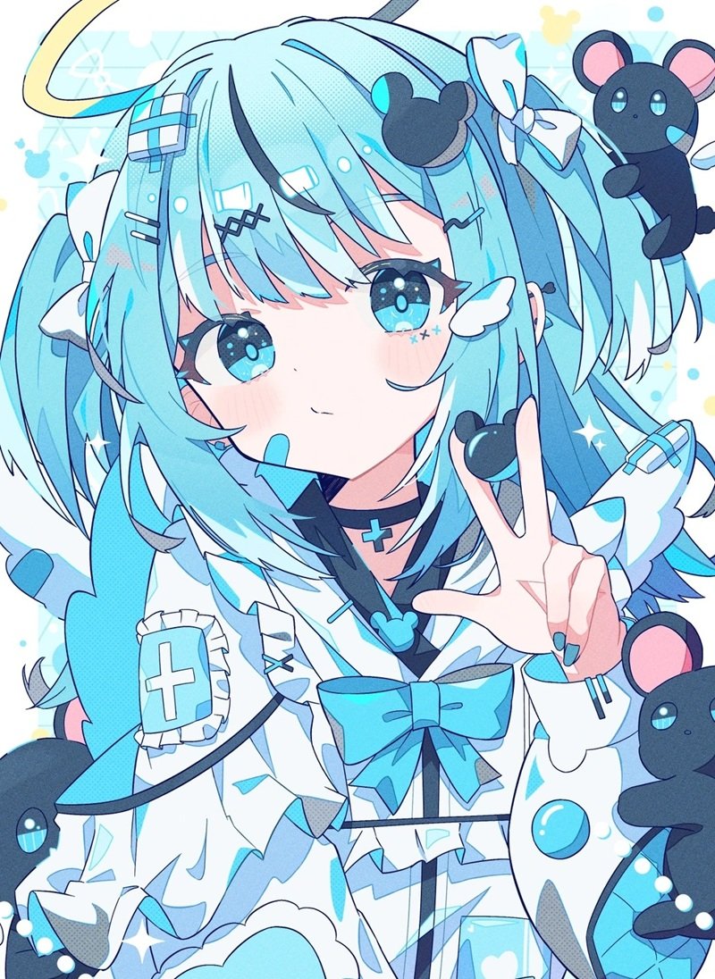 Ảnh gái anime thần thái ngọt ngào 13