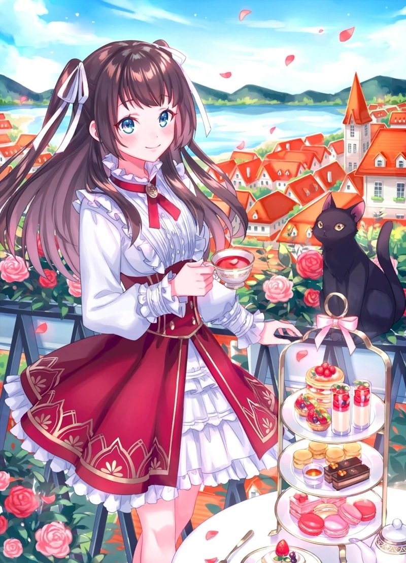 Ảnh gái anime thần thái ngọt ngào 22