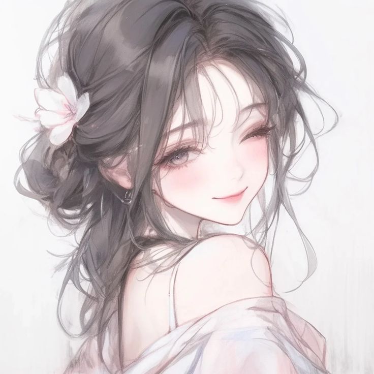 Ảnh gái anime thần thái ngọt ngào 15