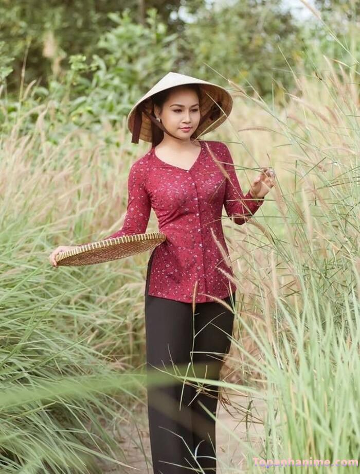 ảnh gái quê 23