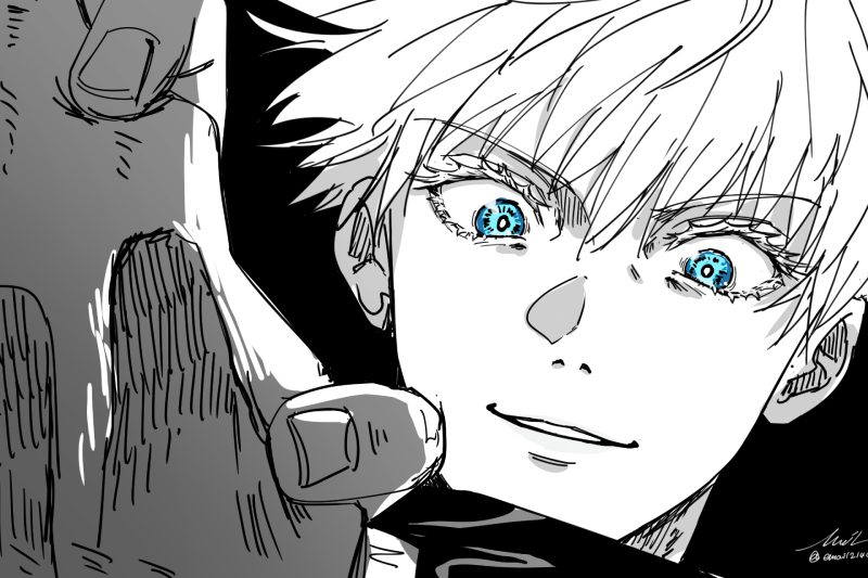 ảnh anime Gojo 25