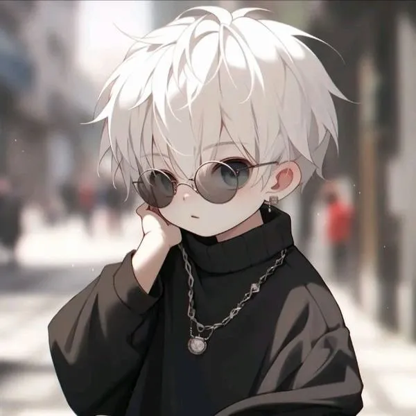 Hình Ảnh Gojo Manga Trắng Đen 75