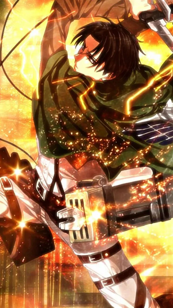 Ảnh Hình Nền Levi Ackerman ngầu 33