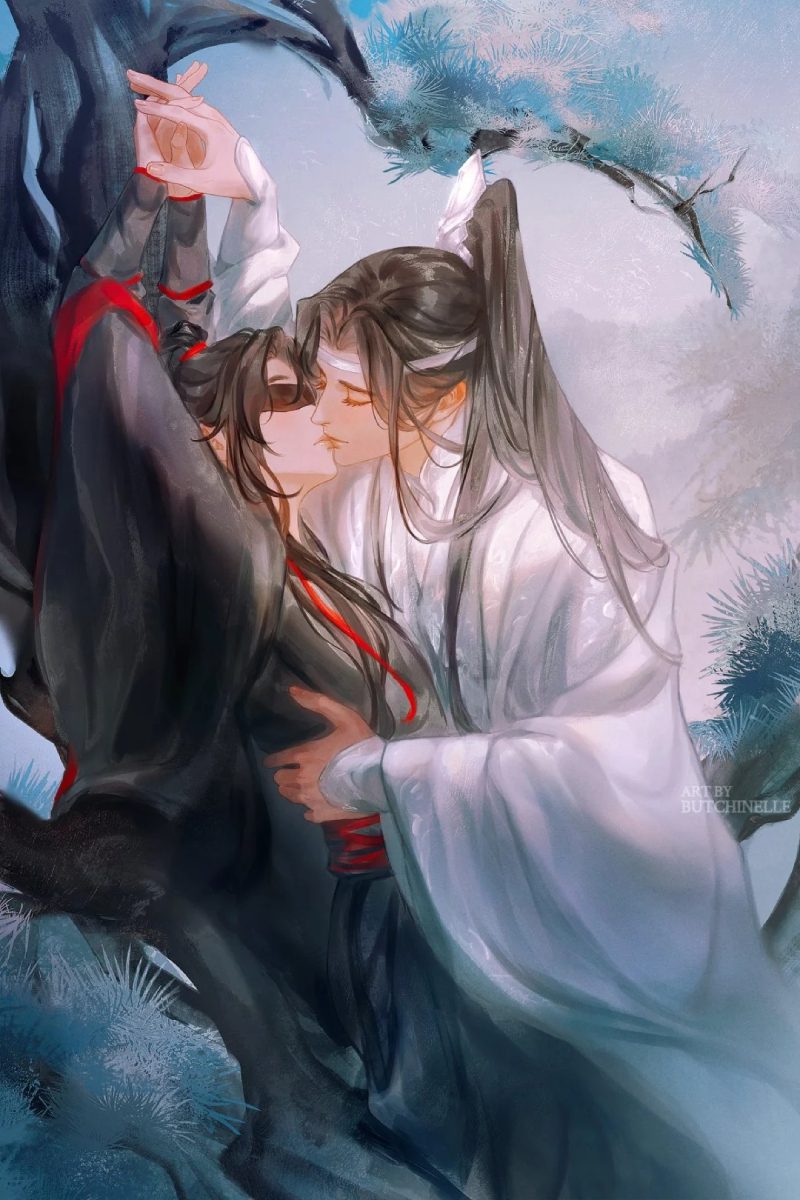 hôn nhau anime 15