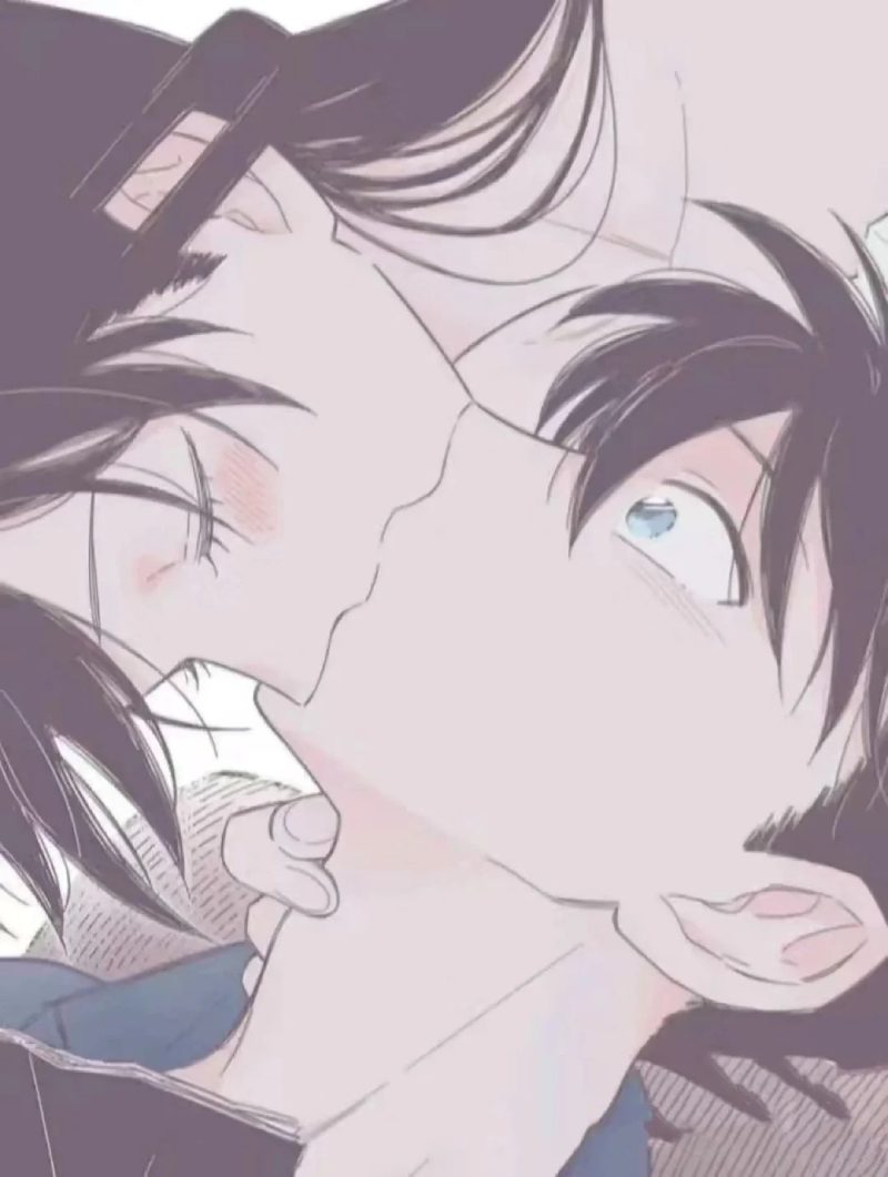 hôn nhau anime 14