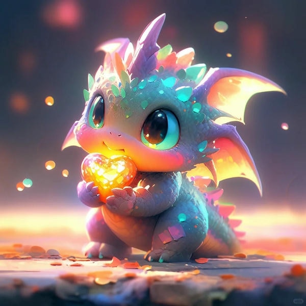 ảnh khủng long cute 2