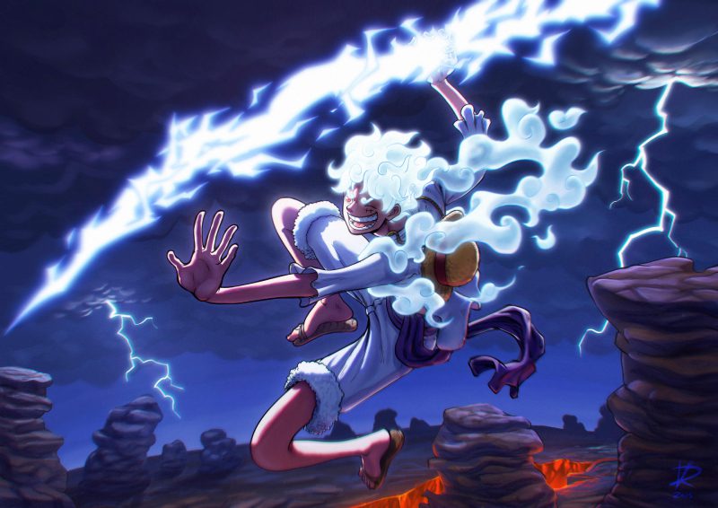 ảnh Luffy Gear 5 36