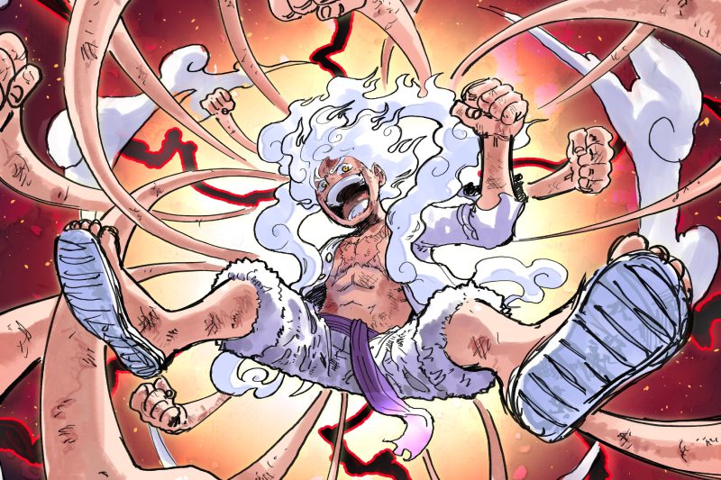 Luffy Gear 5 8