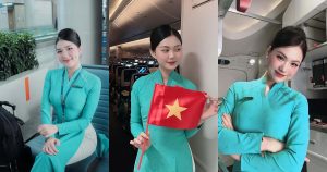 Tuyển tập 169+ ảnh tiếp viên Vietnam Airline xinh đẹp, nét đẹp lao động trên bầu trời