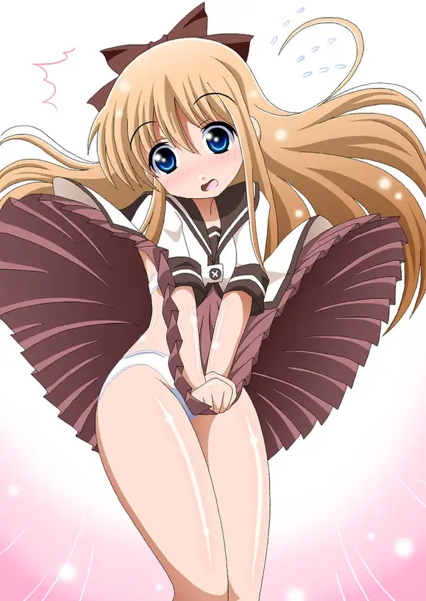 Ảnh tốc váy anime 28