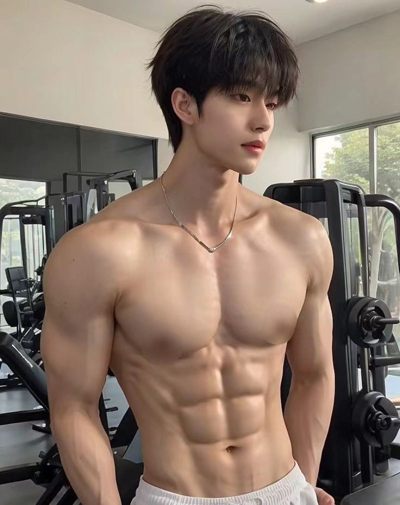 Ảnh trai đẹp sáu múi body săn chắc 12
