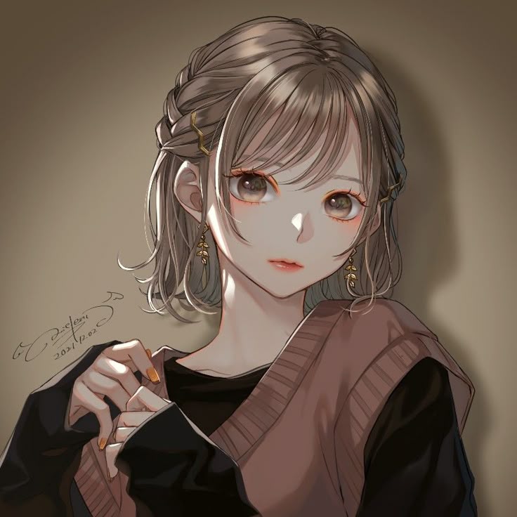 Anime Girl Tóc Ngắn 13