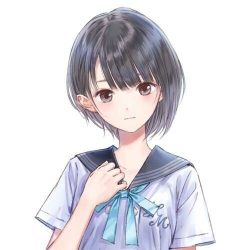 Anime Girl Tóc Ngắn 10