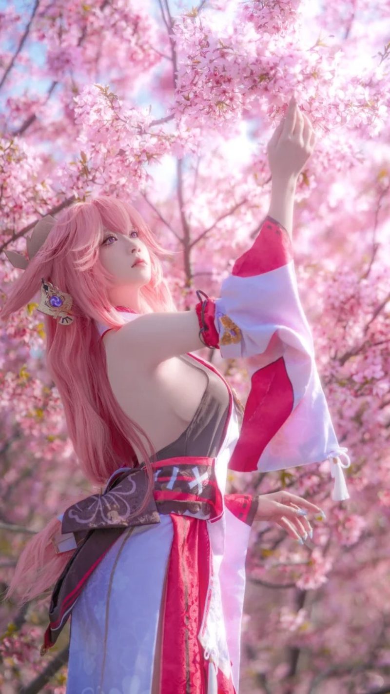 cosplay Yae Miko 29